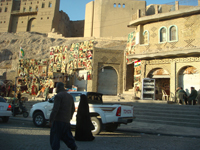 Base of Castle in Erbil, Iraq